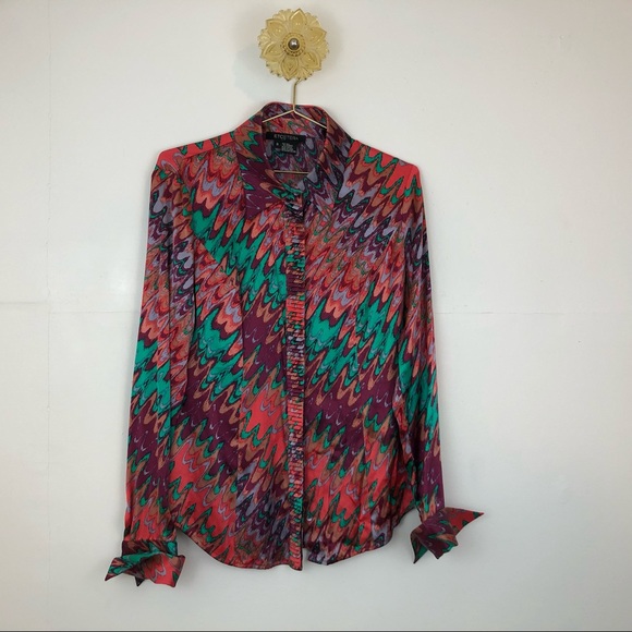 Etcetera Tops - Vintage silk Etcetera Button Down Blouse